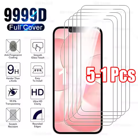 5-1Pcs For iphone17e Tempered Glass Screen Protector For Apple iphone 17e iphone17 17 e e17 5G Explo
