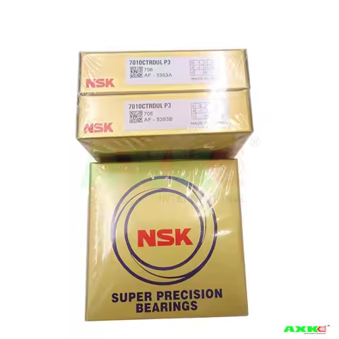 NSK 1Pcs 7007 7007C 2RZ P4 DT A 35x62x14 35x62x28 Sealed Angular Contact Bearings Speed Spindle Bear