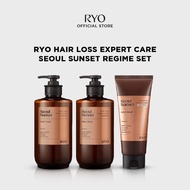 Ryo Hair Loss Expert Care Perfume Shampoo + Treatment - Seoul Sunset Regime Set - Hydrating, Nourish