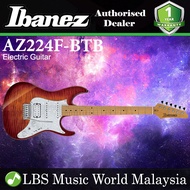 [Discontinued] Ibanez AZ224F-BTB Premium Solid American Basswood Body with Tremolo Electric Guitar B