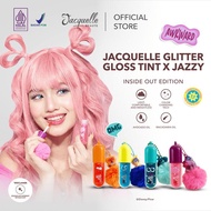 Jacquelle Glitter Gloss Lip Tint x Jazzy - Disney Inside Out - Color Changing Glitter Gloss Serum + 