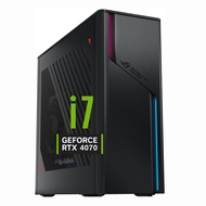 ASUS Newest ROG i7 RTX 4070 Gaming Small Form Factor Desktop, i7-13700F, NVIDIA GeForce RTX 4070, 32