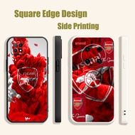 Casing For OPPO Reno6 Reno 7 7z 5K A16E A16K A94 Arsenal Football Club BOM13 Phone Case Square Edge