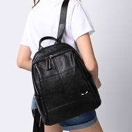 Women's Korean-Style Backpack Women's Large-Capacity Anti-Theft Cowhide Backpack