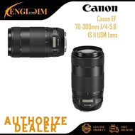 Canon EF 70-300mm f/4-5.6 IS II USM Lens  (Canon Malaysia 1 Year Warranty)