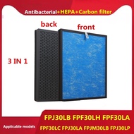 Compatible Sharp FPJ30LB FPJ30LA FPJ30LP FPJM30LB FPF30LH/LA FP-J30 FP-J30L FP-J30E FZ-F30HFE Air Purifier HEPA filter