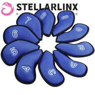 STELLARLINX Golf Club Cover Sports Golf Putter Neoprene 3,4,5,6,7,8,9,P,S,A Iron pole cover Meshy Pr