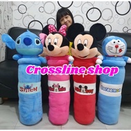 Guling Boneka Super Jumbo Mickey Minnie Doraemon