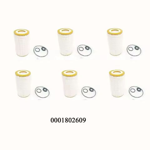 Yubao 6/3/1 Sets Engine Oil Filter 0001802609 C CL CLK CLS E S SLK G ML A0001802609 091 33007 058 Hu