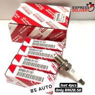 Toyota 100%original spark plug seg/vios/altis/wish K16r-u11【90080-91161】4pcs