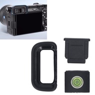Camera Viewfinder Eyepiece Eye Cup Professional Eyecup with Hot Shoe Cover and Level for A6700