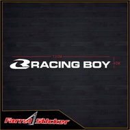 RACING BOY sticker RCB LONG sticker