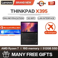 【Lenovo Laptop】laptop brand new original / Lenovo ThinkPad X395/ AMD Ryzen/13.3in/16GB RAM+256GB 512
