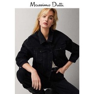 降價！Massimo dutti 黑色牛仔外套