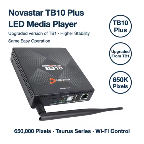 Novastar TB10 Plus LED Controller (Compatible with TB1) 4G Multimedia Player for LED Display Screen 