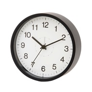 NITORI Table Clock Simple BK