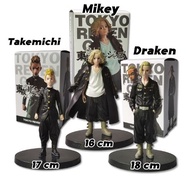 Figure Tokyo Revengers Mikey Draken Takemichi Touman Action Figure