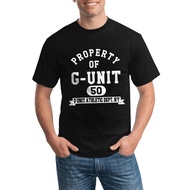 50 Cent Property Of G-Unit Comfortable 100% Cotton Plus Size Crew Neck T Shirt