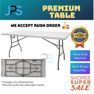 Top rated 6ft (180cm) Heavy duty foldable table premium quality Lifetime Use