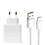Charger 67W For Oppo Eu Plug Full Set Charger with Cable for Oppo and Realme Only (Supervooc SuperDa