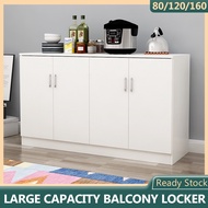 Ready Stock Kitchen Cabinet Storage Cupboard Living Room Furniture Sideboard Kabinet Dapur Office Fi