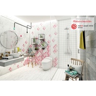 COTTO Wall Ceramic Medium 8"x10" (20x25 Cm.) Decorate Tiles