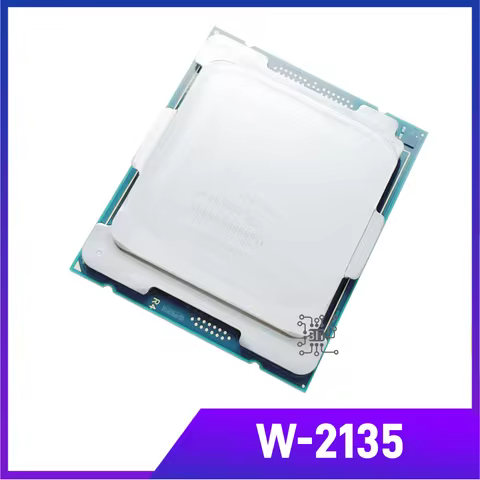 Xeon W-2135 CPU 14 nm 6-Cores 12-Threads 3.7GHz 8.25MB 140W Processor W2135 LGA2066 for C422 Motherb