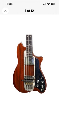 Rare Vintage Bass Guitar - Ovation Magnum I