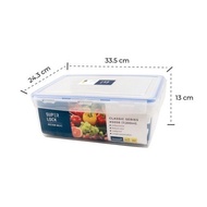Super Lock Food Storage Box Container Antibacterial Model 5058 Size 7 200 Ml.