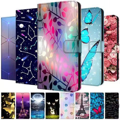 For Honor X8a / X7a / X9a Case Wallet Flip Leather Phone Cases for Honor X8a 4G X 8a Stand BOOK Cove