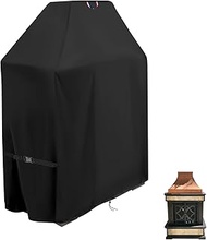 Outdoor Fireplace Cover, Heavy Duty Waterproof 36inch Tall Patio Wood Burning Fireplaces Cover - 36"