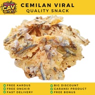 CAV REMPEYEK IKAN ASIN 100gr Peyek Ikan Asin Peyek Oyot Rempeyek Teri Rempeyet  Udang Rempeyet Viral