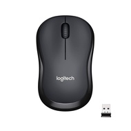 Logitech M220 Silent Wireless Mouse, 2.4 GHz connection via nano USB receiver, 1000 dpi sensor, Quie