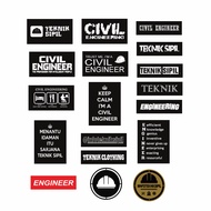 Civil Engineering Civil Engineering Sticker Package