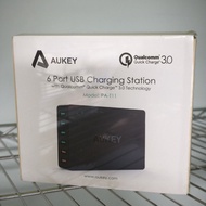 【全新未拆】AUKEY PA-T11 6-Port USB 充電器 / 充電站 (QC3.0快充) 淘寶官方正品