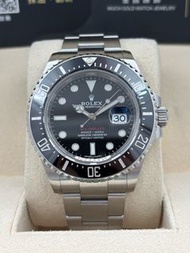 SOLD OUT]二手 USED  ROLEX 勞力士 SEA-DWELLER 126600 MK1 黑色 2018年 全套 FULL SET