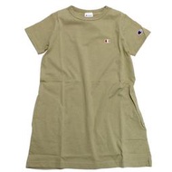 十九車童裝日本代購 Champion 新品 純色簡約 女童短袖連身裙 121-210