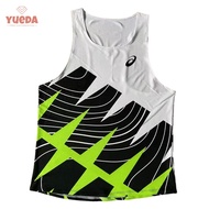 (YUEDA)Athletics Tank Top Runnning Speed Fitness Shirt Guys Sleeveless Mens Clothing Athlete Track F