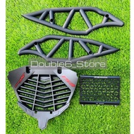 Honda RSX150 Side Engine Cover Carbon Cf + Coolant Cover RSX Radiotor Cover Vietnam Alloy Engine Cov