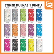 AMS - 1 DOOR FRIDGE STICKER - KITCHEN (1 DOOR FRIDGE STICKER) ZC112
