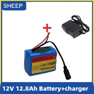 12V 12800mah battery 18650 Li-ion 12.8 Ah Rechargeable batteries with BMS Lithium Battery packs Prot