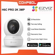 EZVIZ H6c Pro 2K 3MP Type C Pan & Tilt WiFi Camera