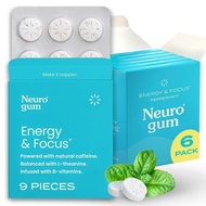 Neuro Energy caffeine Nootrcs cho năng lượng không đường với L-theanine caffeine B12 & Vitamin B6 zn