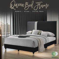 Sampoint _ Moden Single _ Queen _ King Divan Bed Frame / Katil Queen Size / Color Grey / Katil Murah