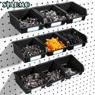 STARMO Pegboard Bins, PP Pegboard Hooks, Pegboard Box