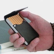618[HOT 2024] Aluminum Cigar Cigarette Case Tobacco Holder Pocket Box Storage Container Stainless St