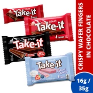 Delfi Take-It Wafer Fingers Chocolate - Assorted (16g/35g/96g)