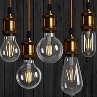 Store HHDKE4 Vintage Retro Edison Lamp Pendant Light E27 Socket Pendant Lights Screw Bulb Base Alumi