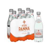 Acqua Panna Natural Mineral Water,  500ml Plastic Bottle (Pack Of 6)