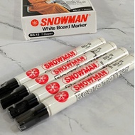 RETAIL (1 PIECE) Whiteboard Marker Snowman Whiteboard Marker Snowman Whiteboard Marker